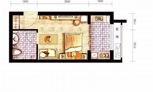 30平一居室小户型设计_30平一居室小户