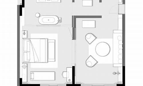 酒店房间设计平面图_酒店房间设计平面图简约