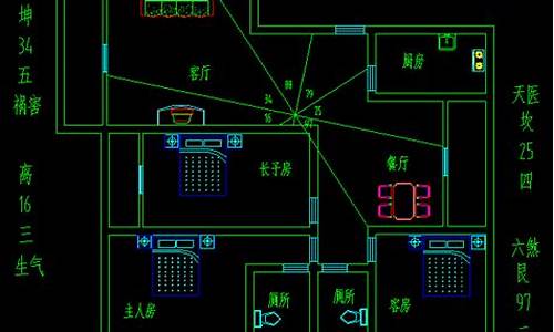 户型风水图解100例_房屋户型风水图解100例